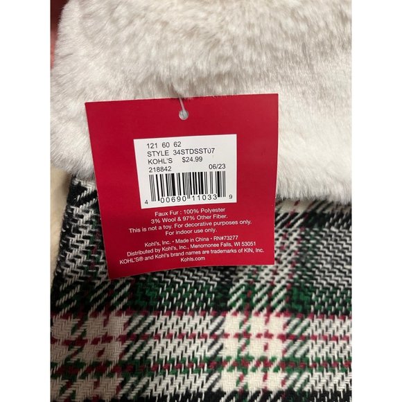 Kohls Selection Of Christmas Stockings  St.Nicholas Square - Picture 5 of 6